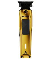 Gold ANDIS hair trimmer on a white background