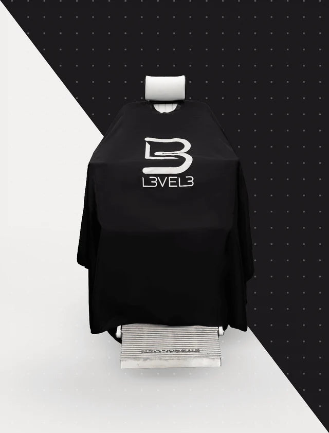 L3VEL3 Professional Rubber Neck Cutting Cape