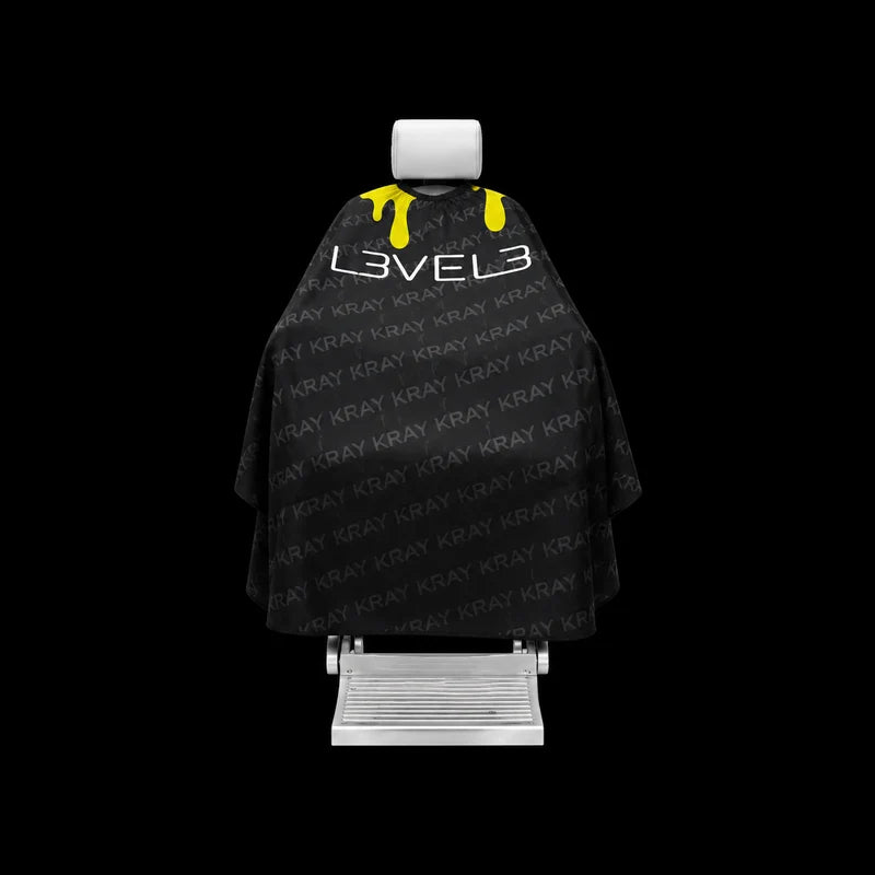 L3VEL3 Professional Rubber Neck Cutting Cape