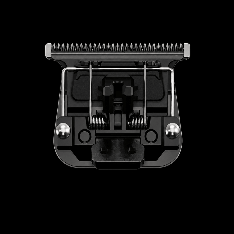 JRL EZ-GAP M metal trimmer blade SF11, back view showing the cutter and tension springs