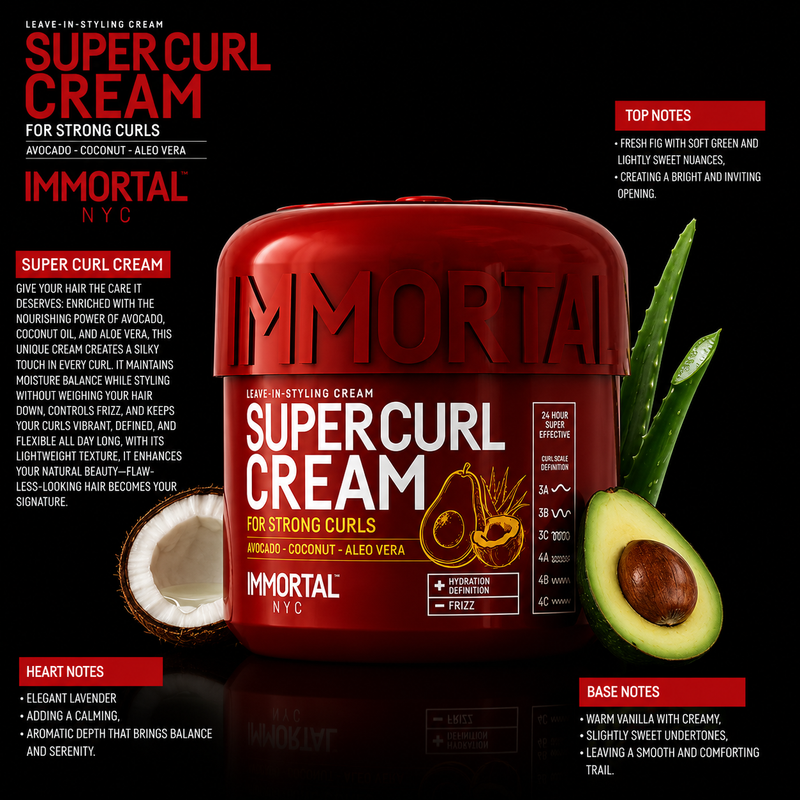 Immortal NYC Super Curl Cream