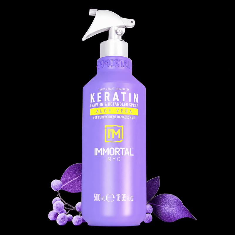 Immortal leave in keratin