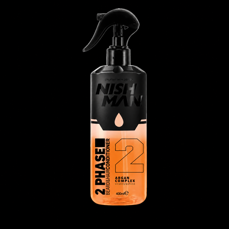 Nishman 2-Phase Hair & Beard Conditioner 02 Argan 400ml
