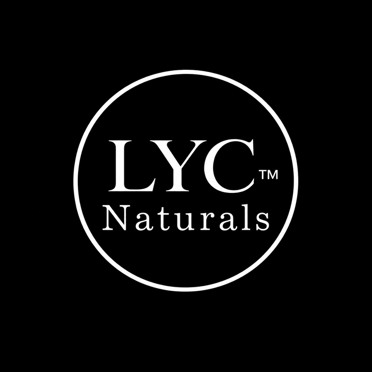 lyc naturals logo black and white primos barber supply