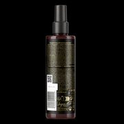 STMNT Definition Spray Showing the back of bottle, on a black background Primos Barber Supply