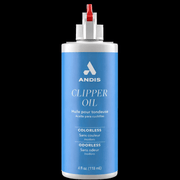 Andis clipper oil bottle on a white background