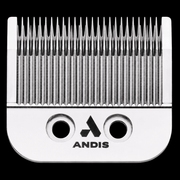 Andis Cordless Master Li Replacement Blade – carbon steel fade blade front view