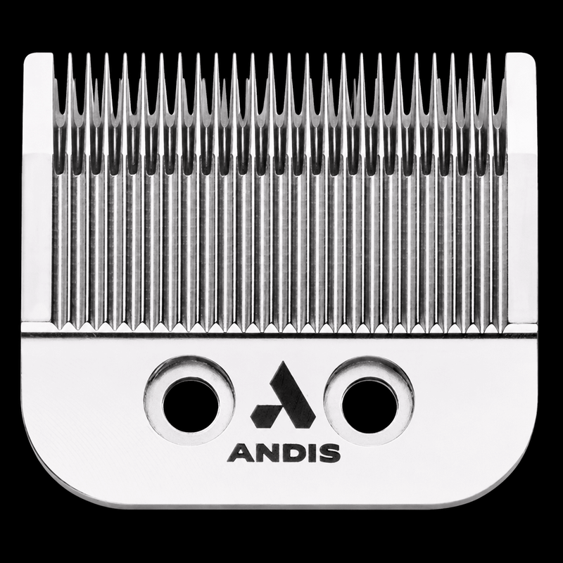 Andis Cordless Master Li Replacement Blade – carbon steel fade blade front view