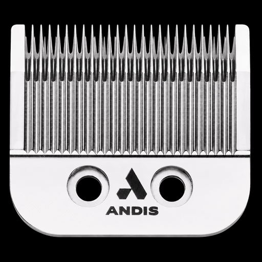 Andis Cordless Master Li Replacement Blade – carbon steel fade blade front view