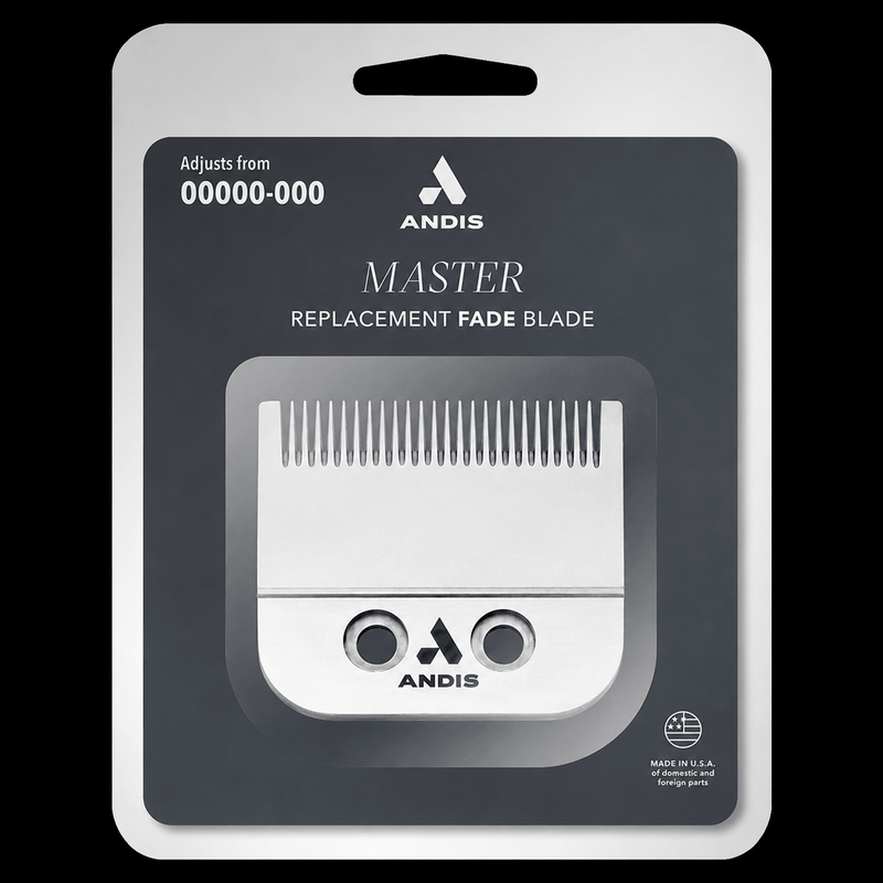 Andis Fade Master Replacement Blade – packaging with product details