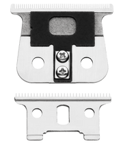 Andis GTX Deep Tooth T-Outliner Replacement Blade – metallic blade detail view