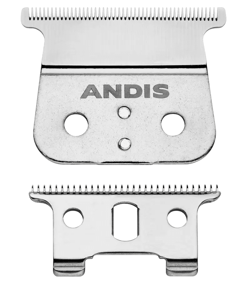 Andis GTX Deep Tooth T-Outliner Replacement Blade – blade straight angle view