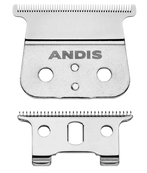 Andis GTX Deep Tooth T-Outliner Replacement Blade – blade straight angle view
