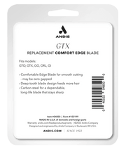 Andis GTX Deep Tooth T-Outliner Replacement Blade – packaging with product details