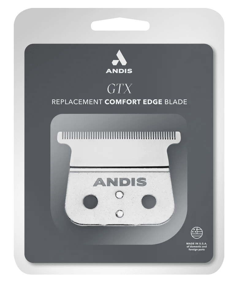 Andis GTX Deep Tooth T-Outliner Replacement Blade – packaging front view