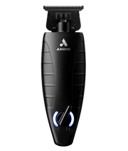 Andis GTX EXO black graphite cordless trimmer exposed blade professional barber trimmer front view