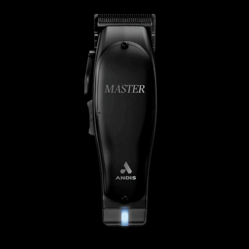 Andis Master Cordless Black Label Special Edition Clipper – professional barber clipper front view