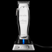 Andis Master Cordless Clipper – hero front view on black background