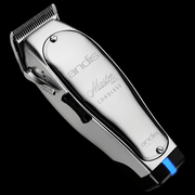 Andis Master Cordless Clipper – TFC side angle view on black background
