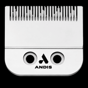 Andis Master Cordless Li Replacement Fade Blade – 74045 carbon steel blade top view