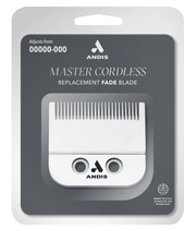 Andis Master Cordless Li Replacement Fade Blade – packaging front view