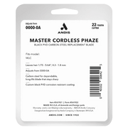 Andis Master Cordless Phaze Replacement Blade – packaging with size 0000-0a details
