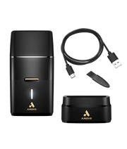 Andis ProFoil Plus II Shaver – kit with charging stand cable and accessories
