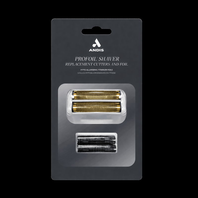 Andis ProFoil Replacement Foil & Cutter Assembly – replacement cutters in clear packaging