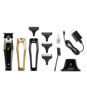 Andis reCON trimmer full kit including guards charging stand adapter and cleaning accessories