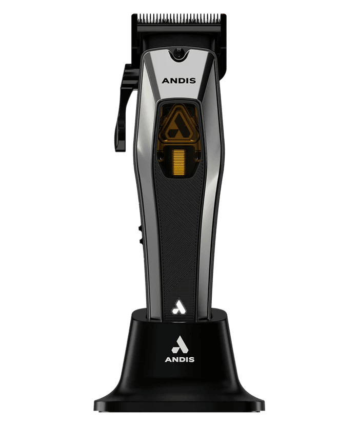 Andis hair trimmer on a white background