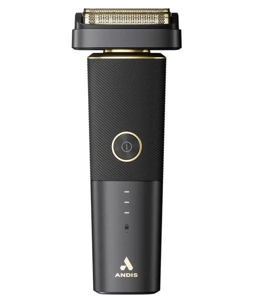 Andis reSURGE Professional Foil Shaver – front view cordless dual foil shaver