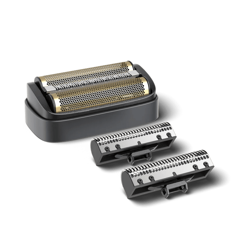 Andis reSURGE Shaver Replacement Foil & Cutter – detail view of replacement head