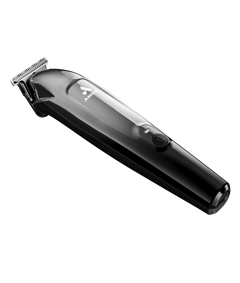 andis slimline pro ii t blade trimmer angle view for outlining beard detailing and sharp edge ups