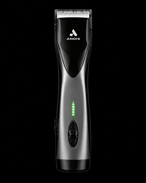 Andis Supra ZR II Clipper – professional 5-speed cordless detachable blade clipper front view