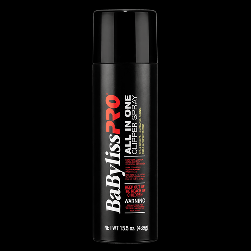 BaBylissPRO All In One clipper spray 15.5 oz disinfectant lubricant cleaner barber use