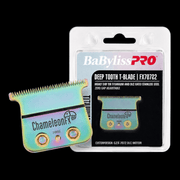 BaBylissPRO ChameleonFX hair trimmer blade packaging on a white background