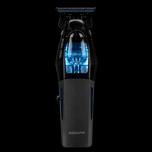 BaBylissPRO FX95T Dual Coil Cordless Trimmer with illuminated linear motor and deep tooth T-blade