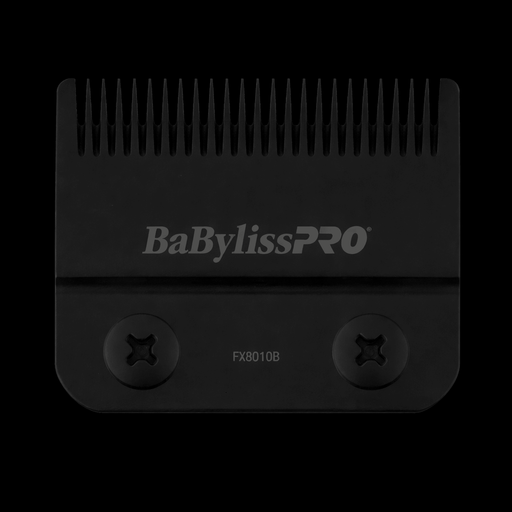 BaBylissPRO FX8010B graphite fade blade close-up replacement clipper blade