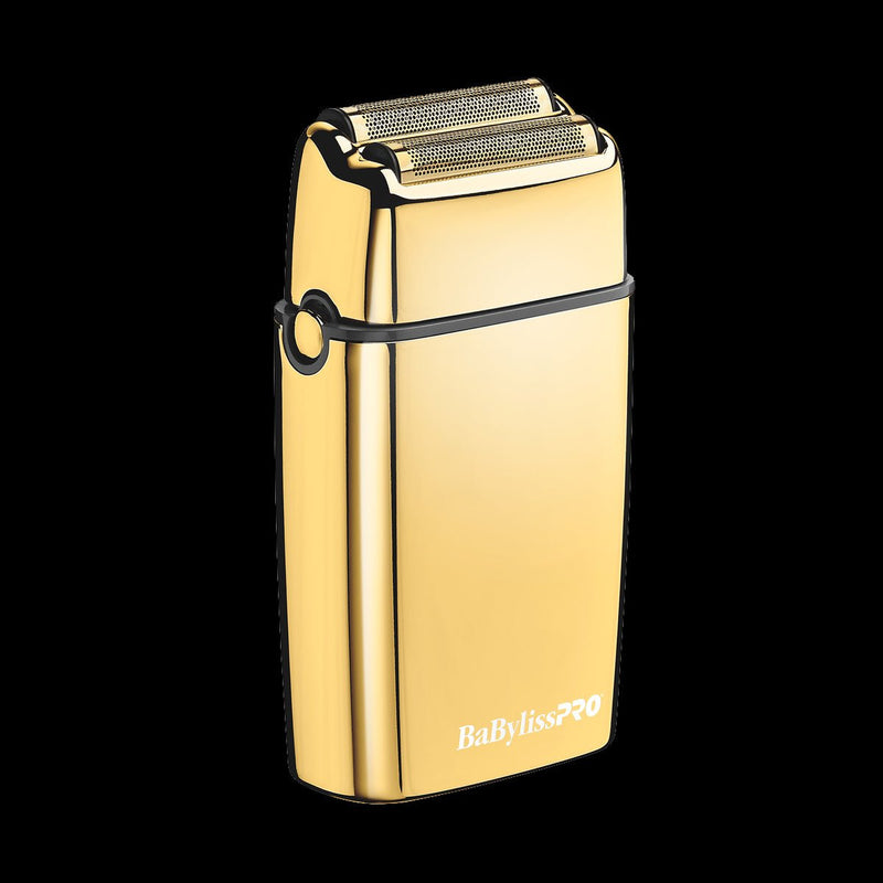 Side profile of the BaBylissPRO FXFS2G metal housing and ergonomic power switch.