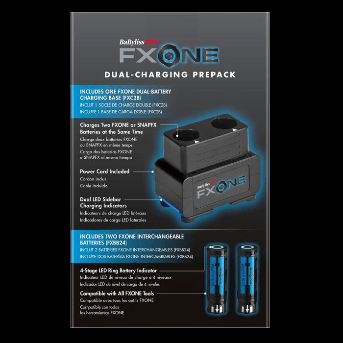 BaByliss FXOne Accessories Kit back of the package Key features of product