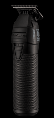 BaBylissPRO FXONE SkeletonFX Black Trimmer – left angle view on white background