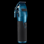 BaBylissPRO FXONE BlueFX clipper angled view fade blade and lever