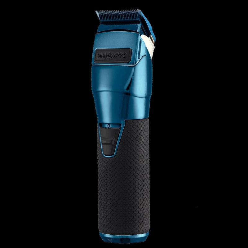 BaBylissPRO FXONE BlueFX clipper side profile low profile cordless design