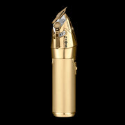 BaBylissPRO FXONE gold clipper angled view professional barber clipper