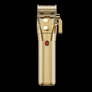 BaBylissPRO FXONE GOLDFX clipper back view interchangeable battery with red quick release button