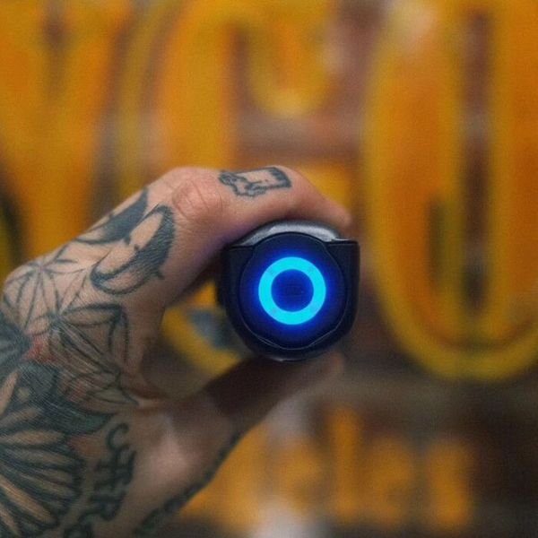 BaBylissPRO FXONE battery LED ring power indicator close up