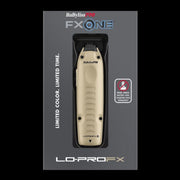 BaBylissPRO FXONE Lo-ProFX Sand Trimmer FX729SDLT box packaging limited edition