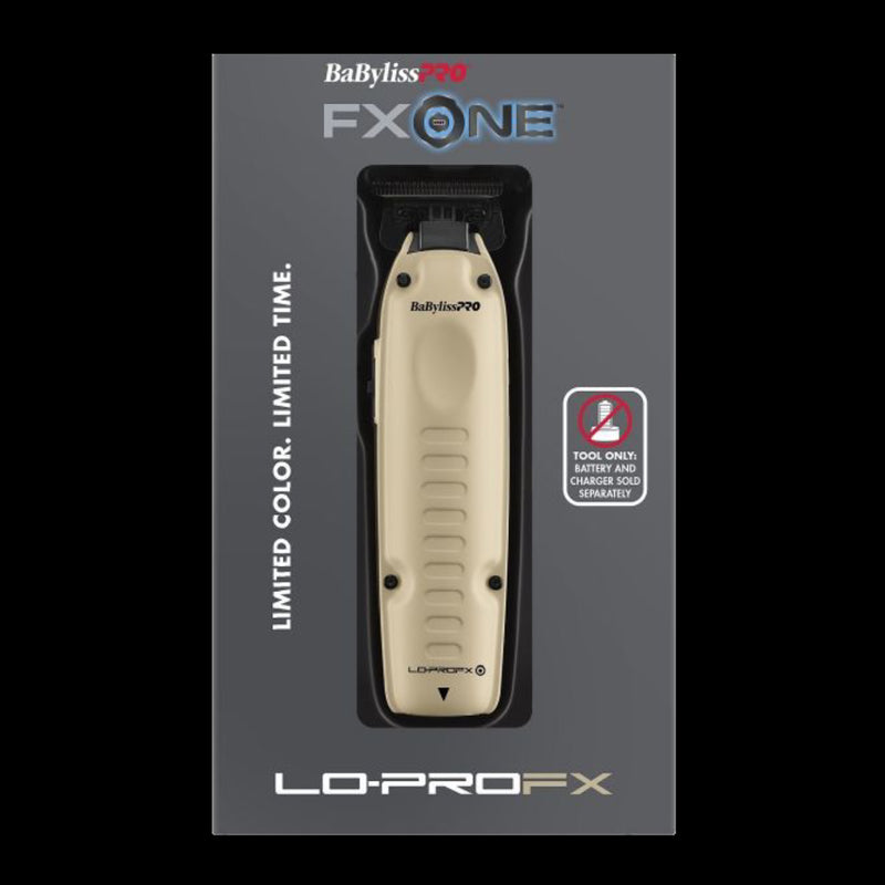 BaBylissPRO FXONE Lo-ProFX Sand Trimmer FX729SDLT box packaging limited edition