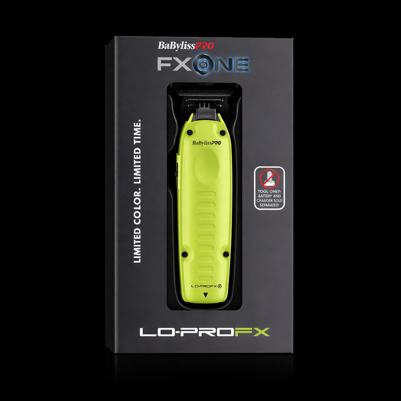 BaBylissPRO FXONE LO-PROFX trimmer limited color packaging box