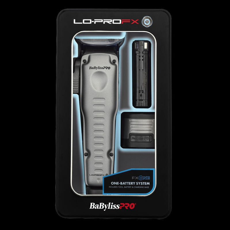 BaBylissPRO FXONE LO-PROFX Clipper FX829 box front with battery system